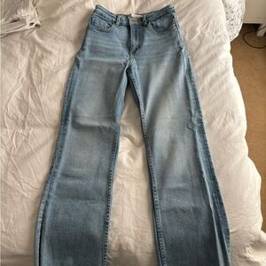 Zara crop flare Jeans